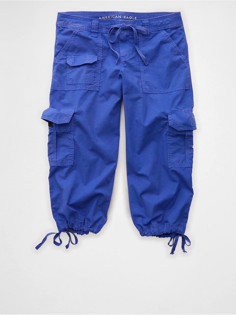 AE Super Low-Rise Baggy
Capri Pant in Cobalt Blue